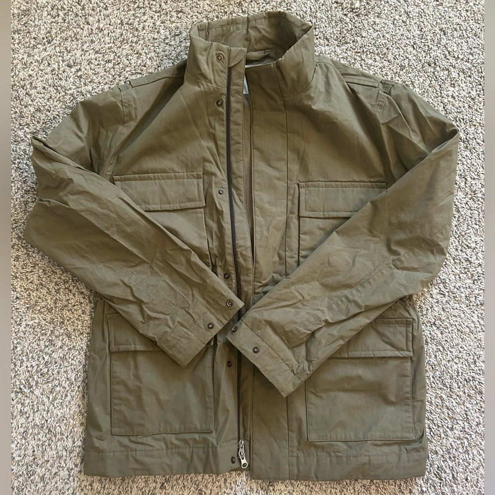 Everlane Men's Military Field Jacket in Olive